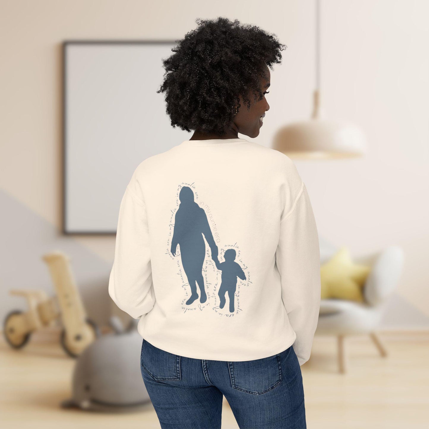 Customized Auntie Sweatshirt Gift for Aunt Personalized from Family Photo Auntie Appreciation Gift for Sister