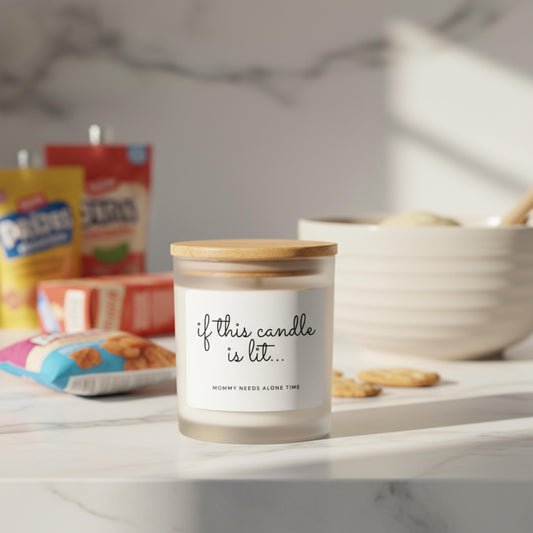 Mom Self Care Candle Mom Humor Relaxing Scented Candle Mother's Day Gift Stress Relief Spa Day Aromatherapy for Mom Birthday Gift Ideas