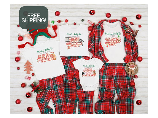 Family Christmas 2025 Matching Family T-Shirt Holiday Group Tee Christmas Shirt Holiday Gift Fun Family T-Shirt Festive Clothing Squad Shirt