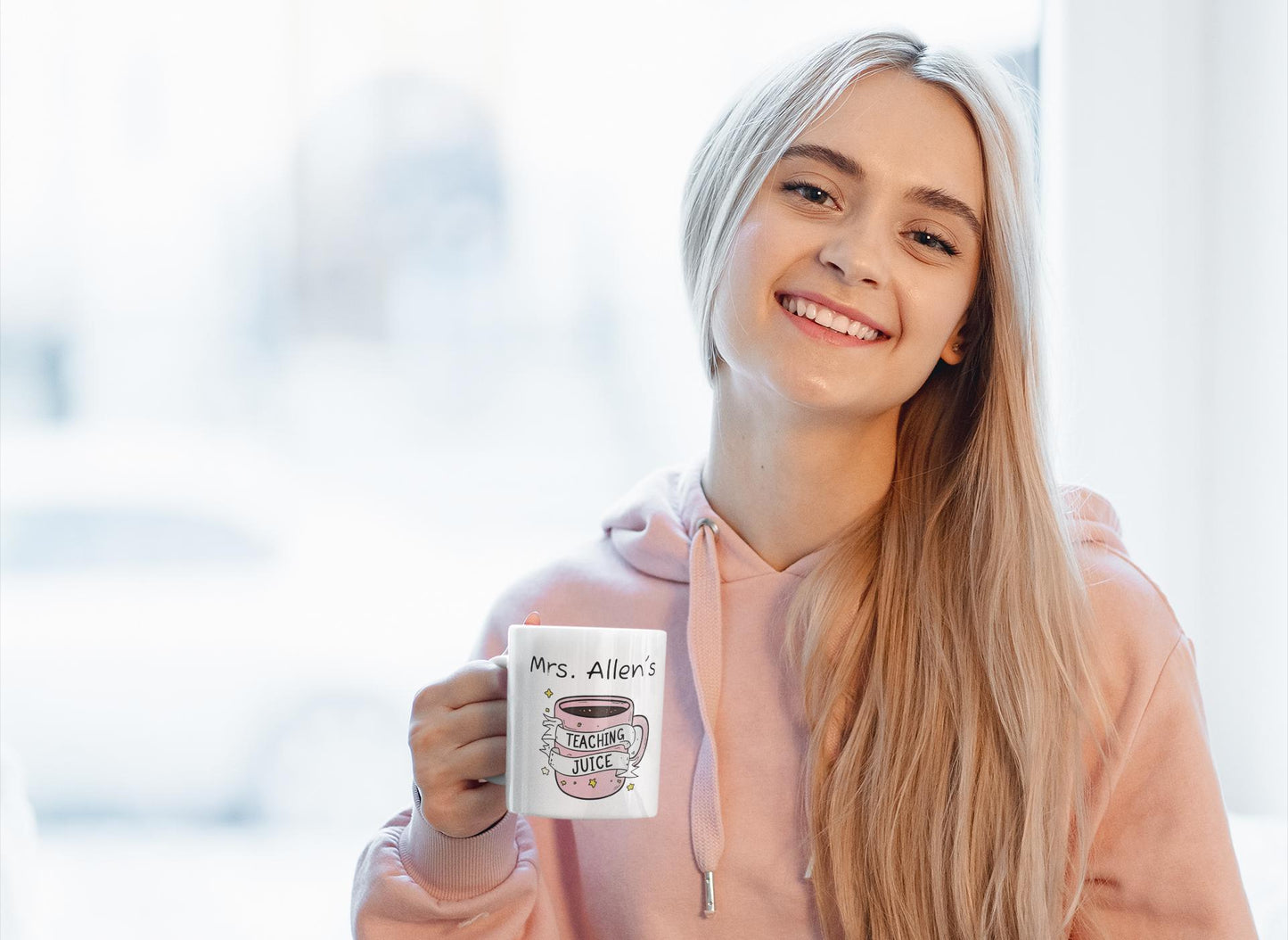 Personalized Teacher Gift Insulated Coffee Mug 10oz  Custom Teacher Appreciation Cup Teacher Christmas Present End of Year Teacher Gift