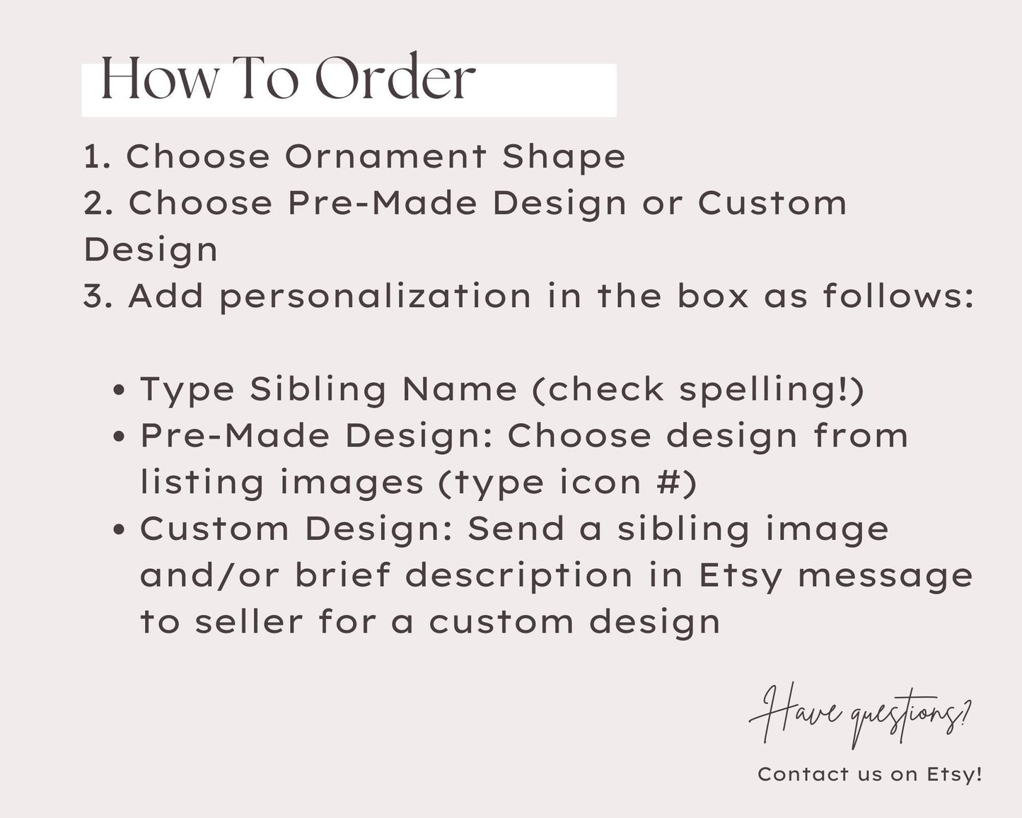 Personalized Big Sibling Ornament New Baby Gift for Family Newborn Christmas Ornament Celebration Holiday Decor Custom Ornament Keepsake