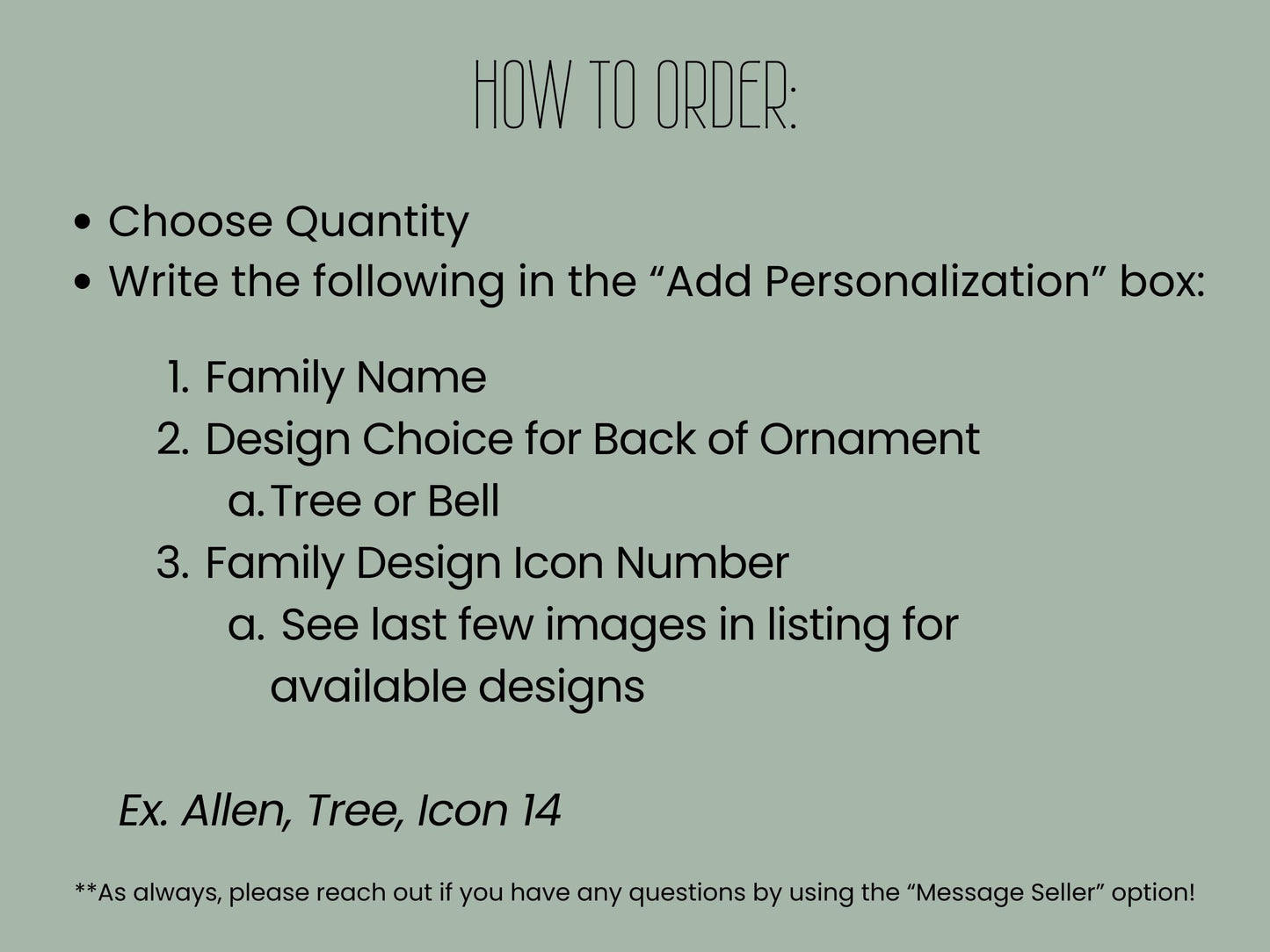 Personalized Family Christmas Ball Ornament Holiday Decor Tree Ornament Custom Gift Family Keepsake Christmas Decoration Grandparents Gift