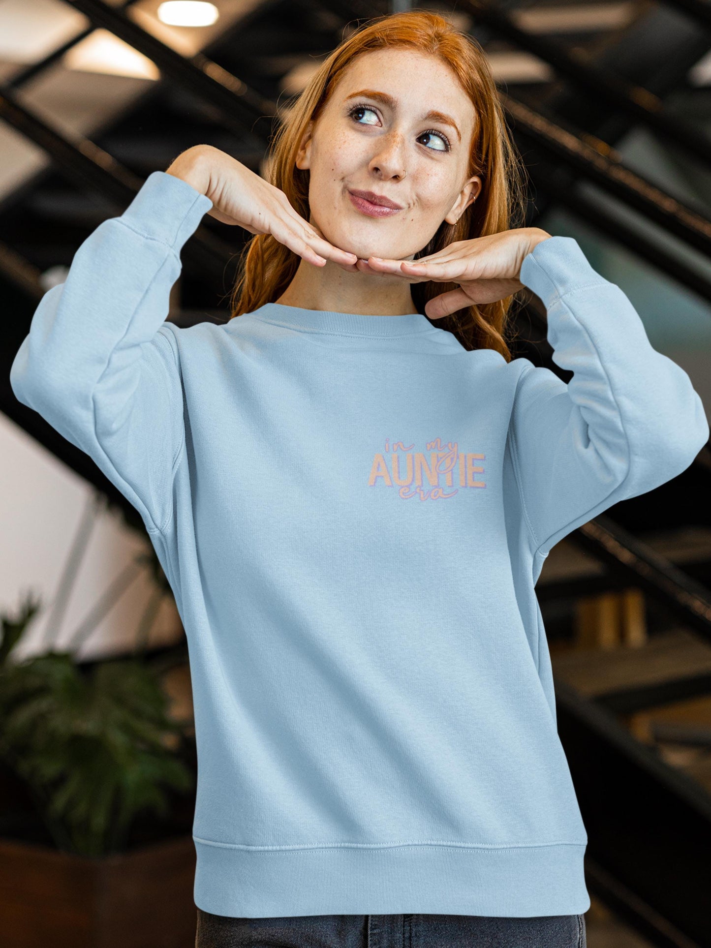 Customized Auntie Sweatshirt Gift for Aunt Personalized from Family Photo Auntie Appreciation Gift for Sister