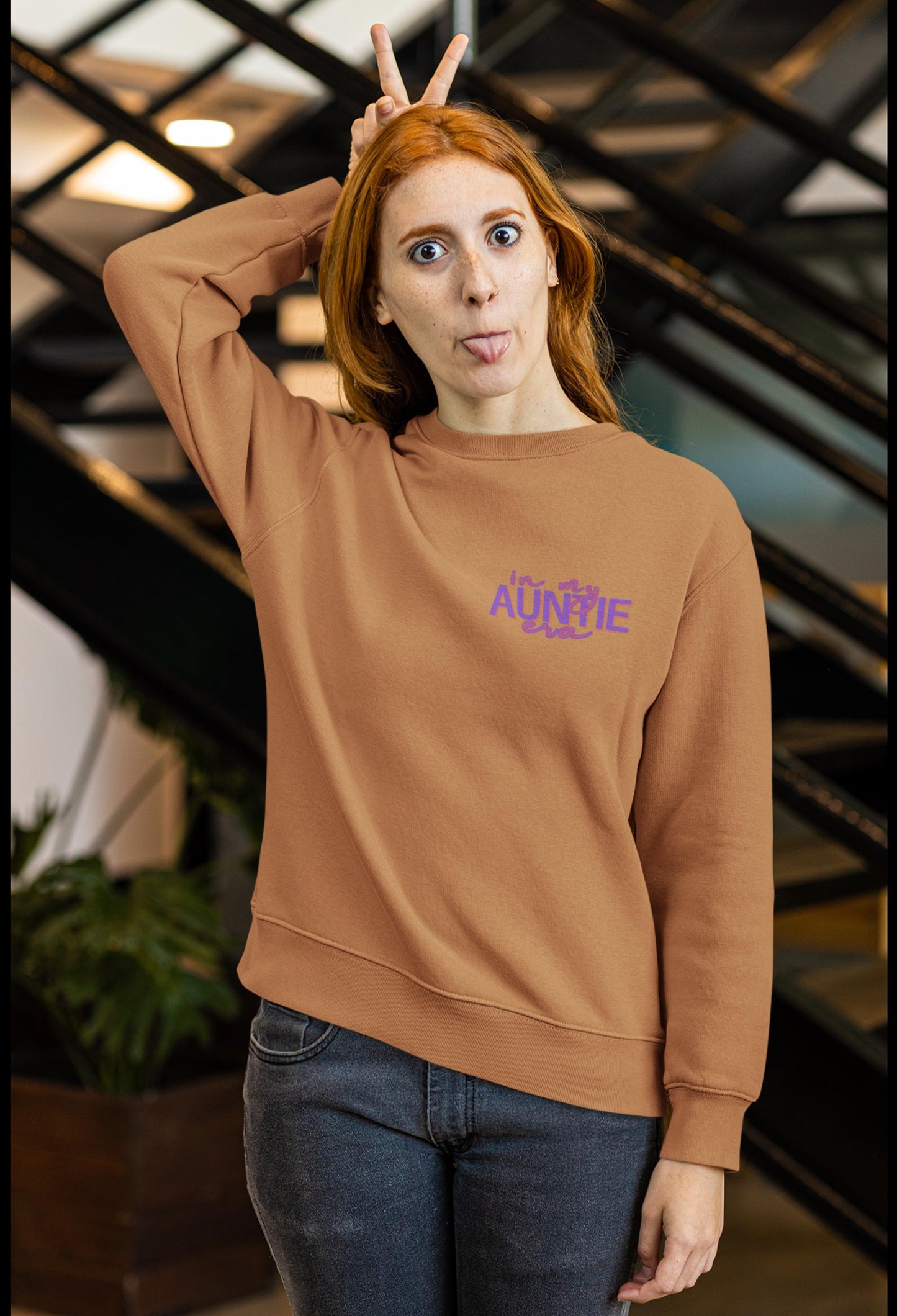 Customized Auntie Sweatshirt Gift for Aunt Personalized from Family Photo Auntie Appreciation Gift for Sister
