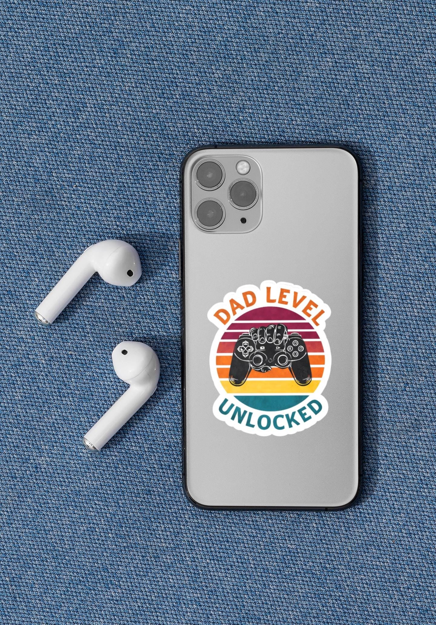 Gamer Dad Sticker Dad Mode Gaming Sticker Father's Day Holiday Gift New Dad Dad Gamer Decal Dad Gift Ideas Unique Dad Present