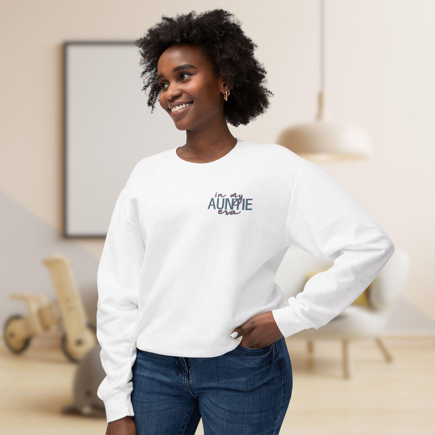 Customized Auntie Sweatshirt Gift for Aunt Personalized from Family Photo Auntie Appreciation Gift for Sister