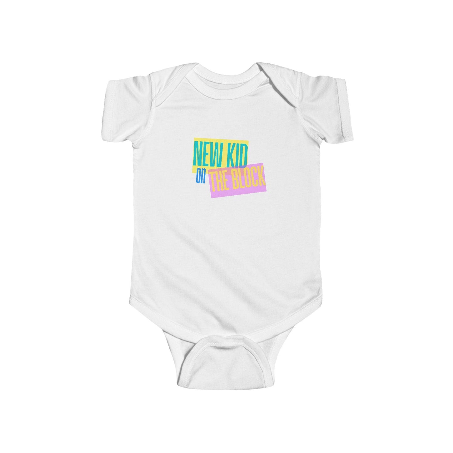Infant Bodysuit New Kid On The Block Nostalgic Onesie Baby Onesie Retro Baby Clothes Cute Toddler Outfit Hip Baby Apparel