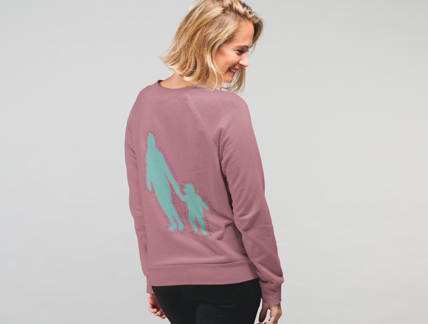 Customized Auntie Sweatshirt Gift for Aunt Personalized from Family Photo Auntie Appreciation Gift for Sister