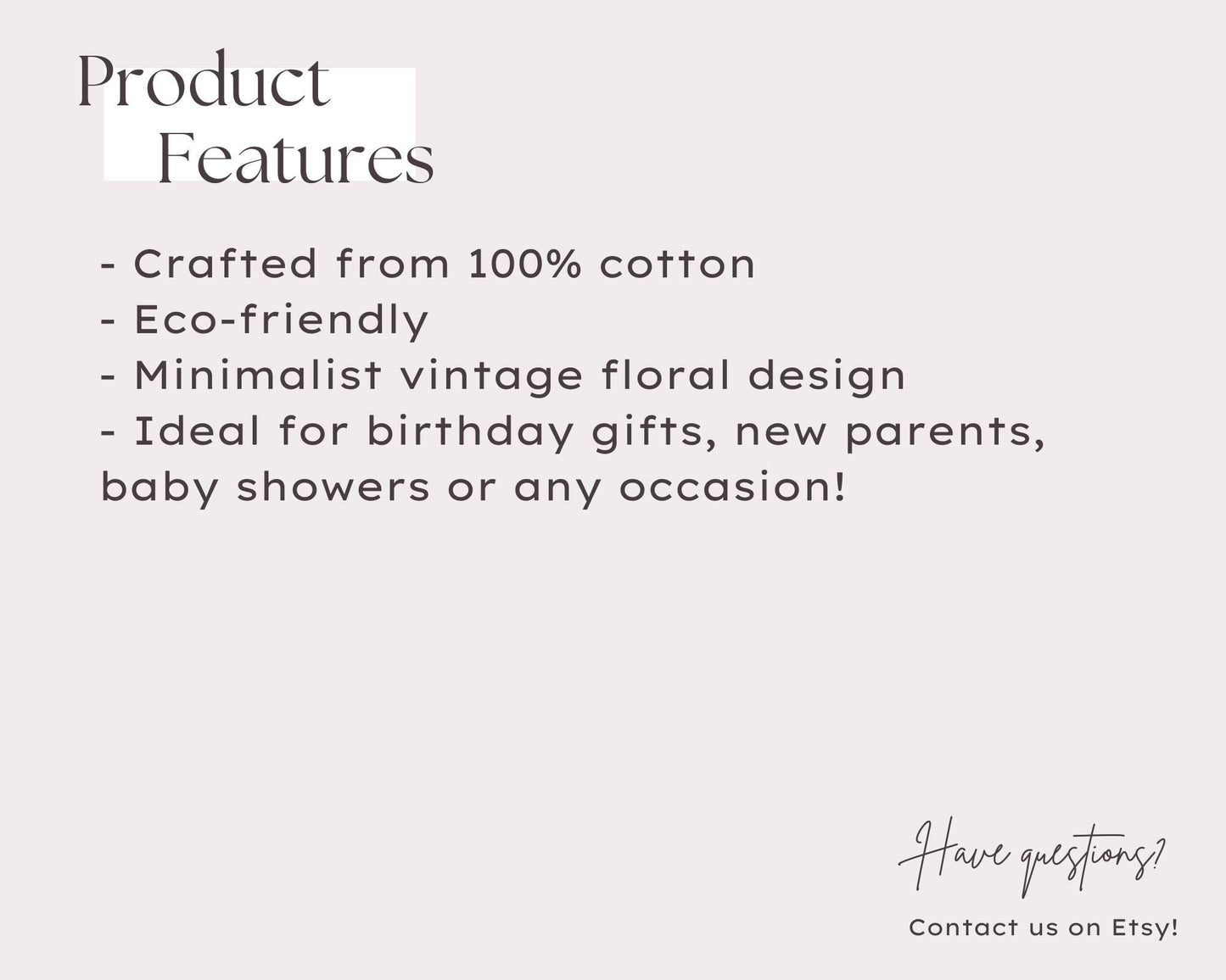 Birth Month Flower Watercolor Tote Eco-Friendly Bag Birth Flower Meaning