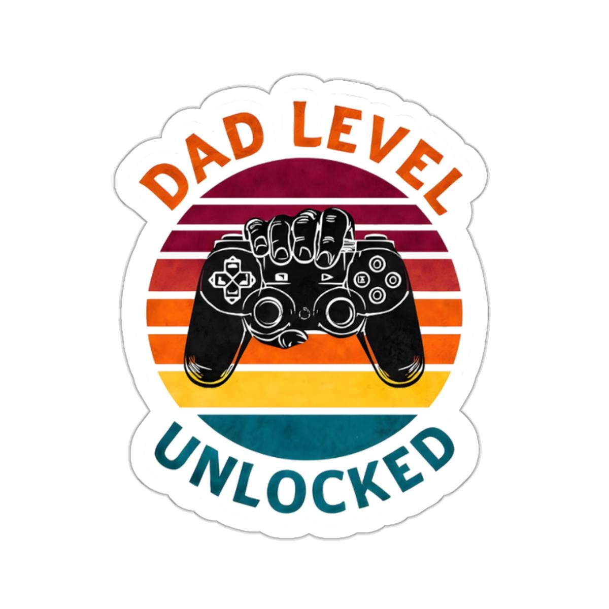 Gamer Dad Sticker Dad Mode Gaming Sticker Father's Day Holiday Gift New Dad Dad Gamer Decal Dad Gift Ideas Unique Dad Present