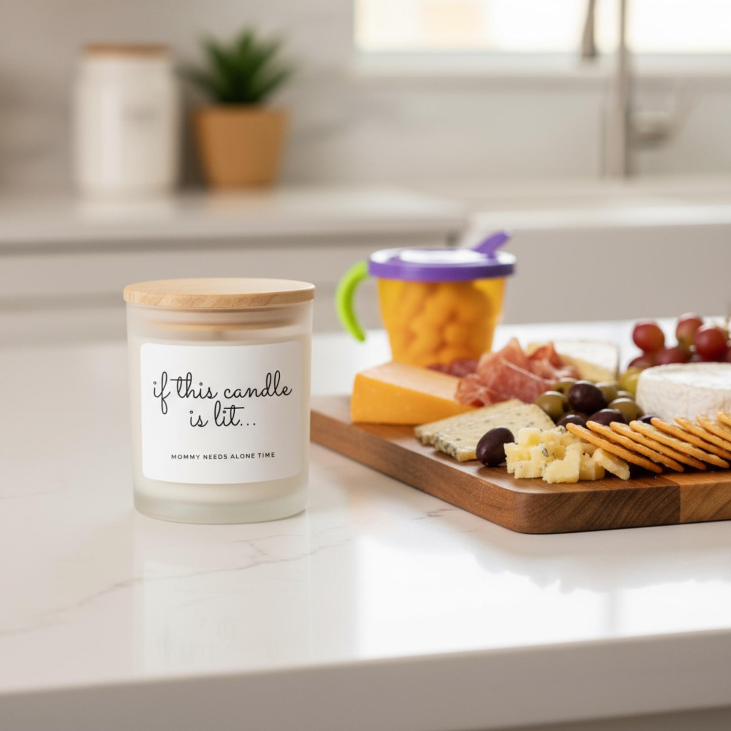 Mom Self Care Candle Mom Humor Relaxing Scented Candle Mother's Day Gift Stress Relief Spa Day Aromatherapy for Mom Birthday Gift Ideas