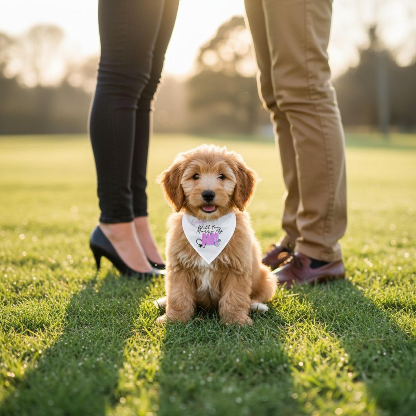 Proposal Pet Bandana Will You Marry My Dad? Cute Engagement Dog Bandana Proposal Accessory Wedding Pet Outfit Gift for Dog Lovers
