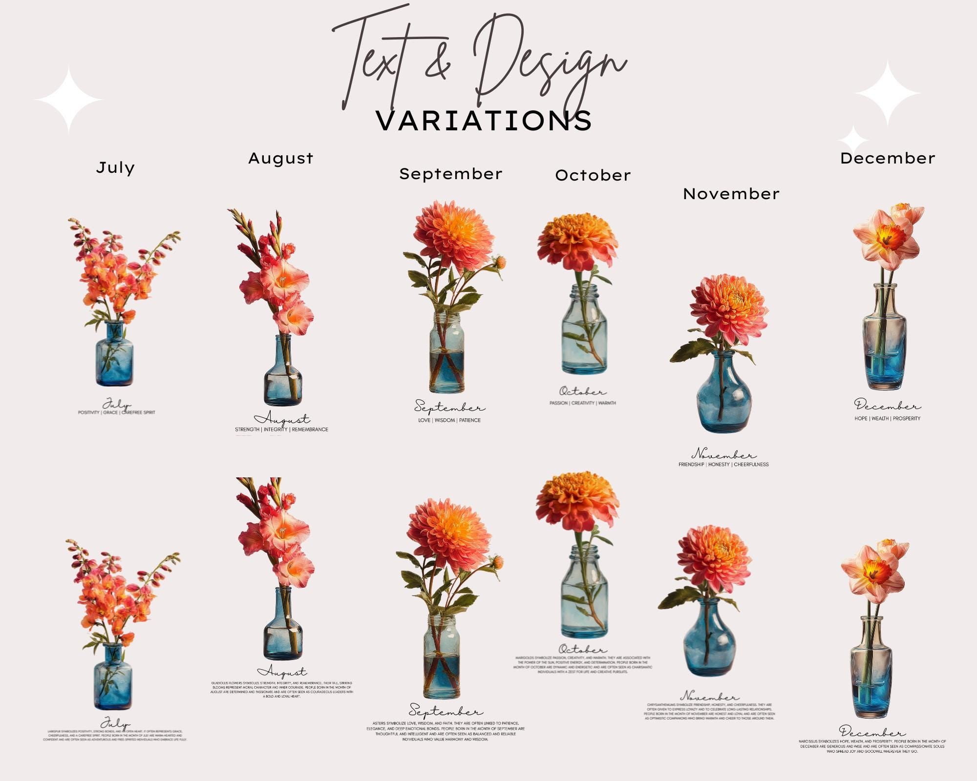 Birth Month Flower Watercolor Tote Bag Eco-Friendly Cotton Unique Floral Gift for Nature Lovers and Floral Enthusiasts Bridal Shower Gift