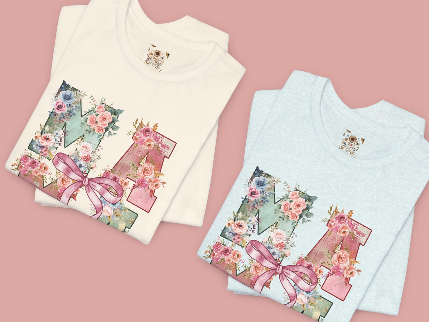 Floral Mom Tee Perfect Gift for Mother's Day Unisex Jersey Short Sleeve Shirt Casual Wear for Moms Stylish Gift for Moms