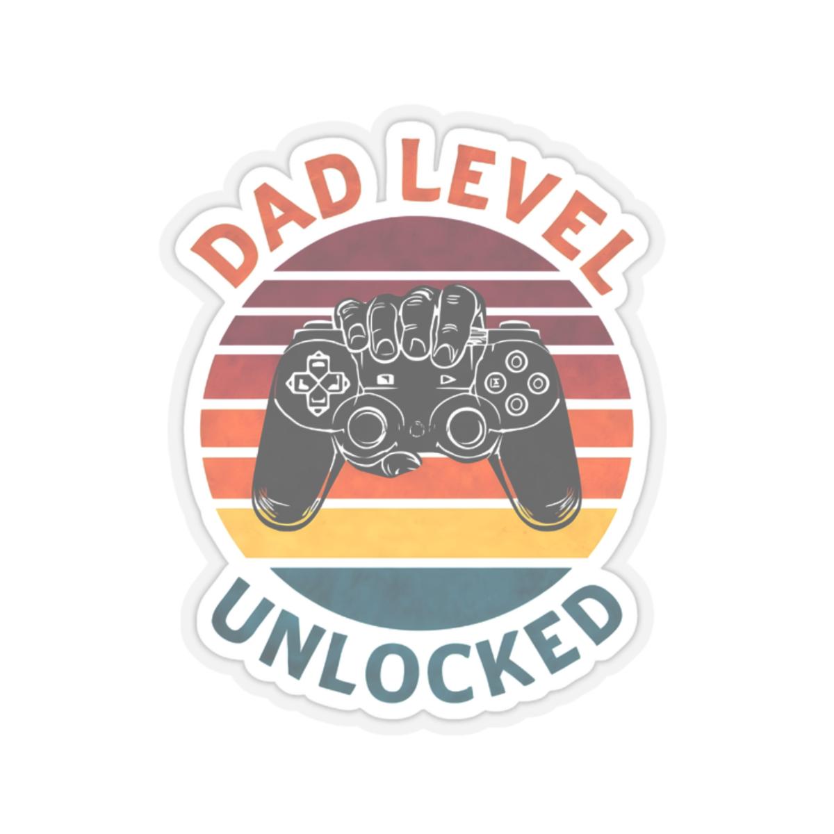 Gamer Dad Sticker Dad Mode Gaming Sticker Father's Day Holiday Gift New Dad Dad Gamer Decal Dad Gift Ideas Unique Dad Present